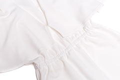 Deep V-Neck Cold Shoulder Dress - A.B.S. - Dress - TOPGEARNY