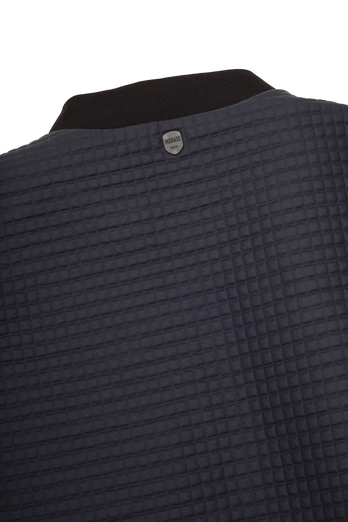 Quilted bomber with micro-square effect - Antony Morato - Jacket - TOPGEARNY