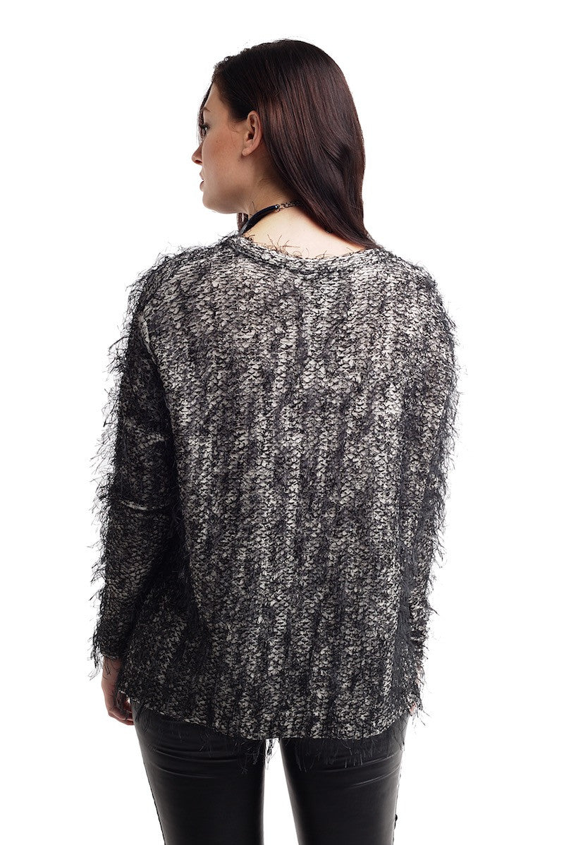 Rounded Neck Sweater - Nude - Sweater - TOPGEARNY