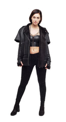 Too Cool Detachable Sleeve Shirling Jacket - Elena Benarroch - Jacket - TOPGEARNY