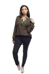 Brocade Legging - Faith Connexion - Bottoms - TOPGEARNY