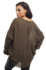 Viscose Pocket Top - Faith Connexion - Blouse - TOPGEARNY