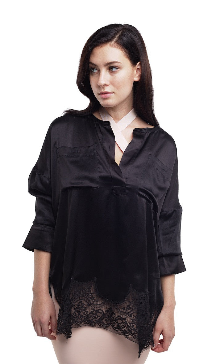 Silk Lace Top - Faith Connexion - Top - TOPGEARNY