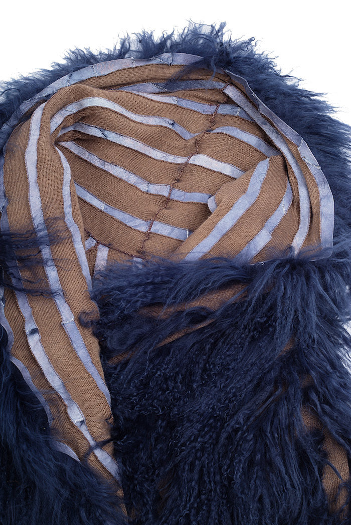 Long Round Jacket - Kalgan Fur - Elena Benarroch - Fur - TOPGEARNY