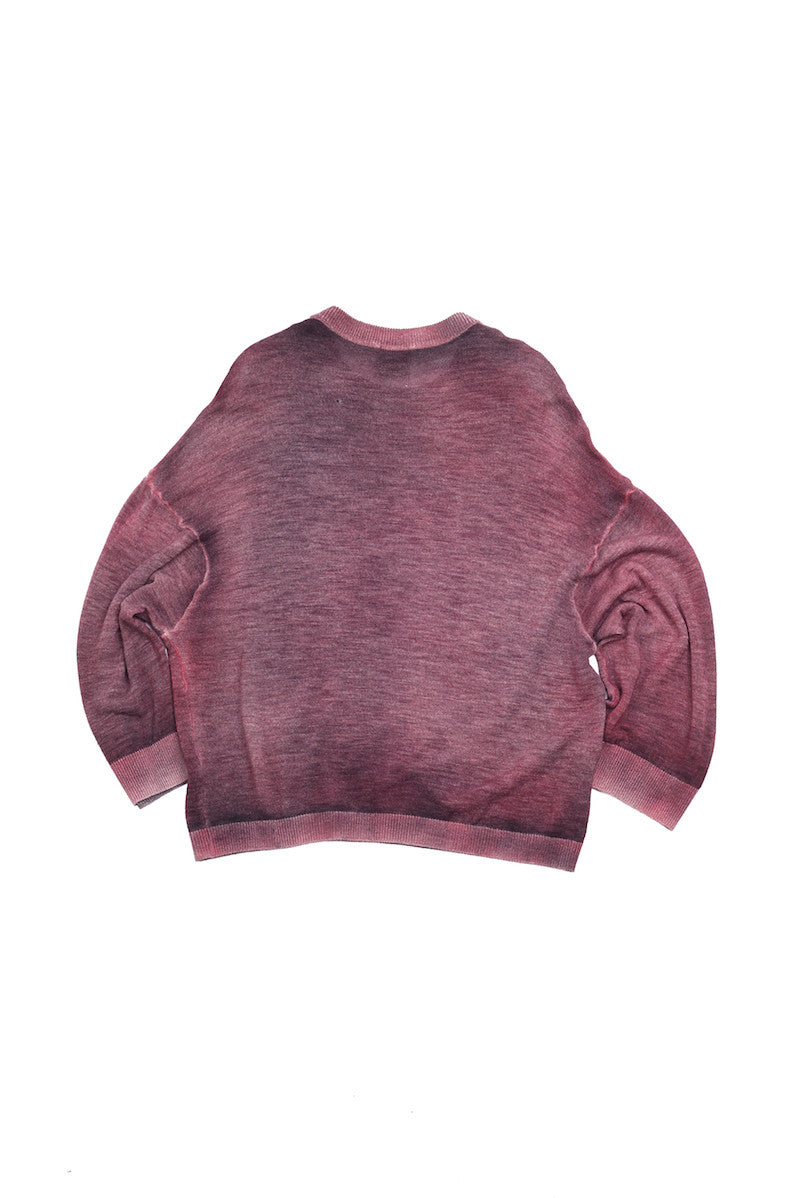 Round Neck Sweater w/Stud Application - Nude - Sweater - TOPGEARNY