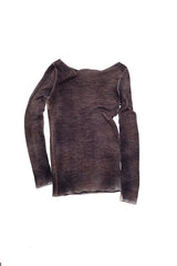 Boat Neck Sweater w/ Stud Application - Nude - Sweater - TOPGEARNY