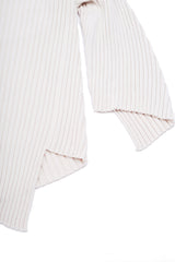 Ribbed Turtleneck Sweater - Nude - Sweater - TOPGEARNY