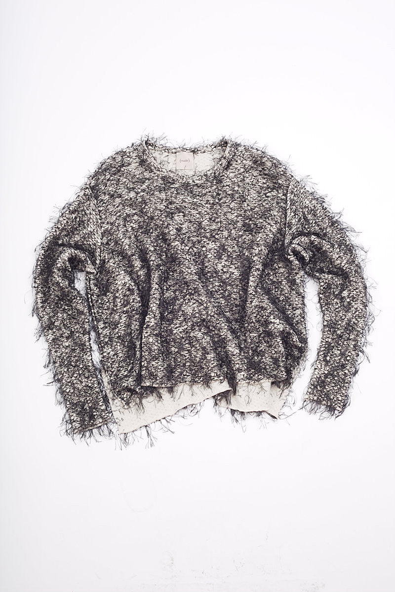 Rounded Neck Sweater - Nude - Sweater - TOPGEARNY