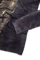 Turtleneck Sweater w/ Painted Lamina - Nude - Sweater - TOPGEARNY