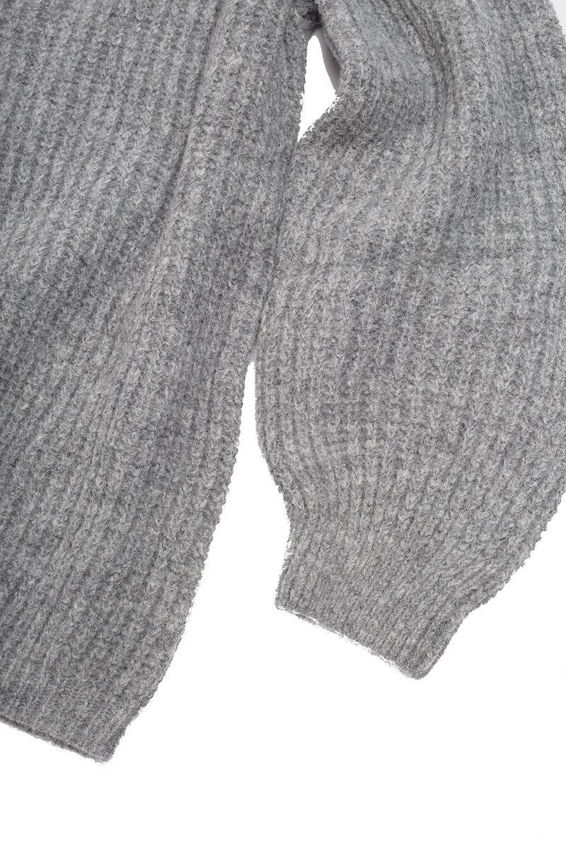 Turtleneck Off Shoulder Sweater - Nude - Sweater - TOPGEARNY