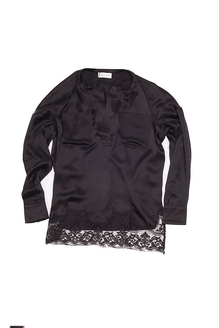 Silk Lace Top - Faith Connexion - Top - TOPGEARNY