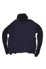 Bi Colored Turtleneck Sweater - Nude - Sweater - TOPGEARNY