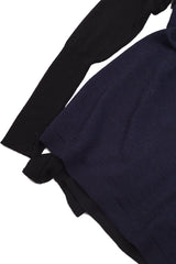 Bi Colored Turtleneck Sweater - Nude - Sweater - TOPGEARNY