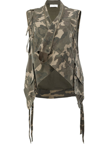 Forest Sleeveless Jacket