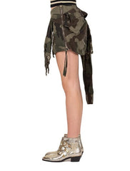 Camo Shirt Skirt - Faith Connexion - Skirt - TOPGEARNY