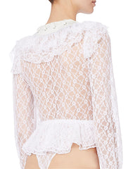 Lace Body Top - Faith Connexion - Top - TOPGEARNY