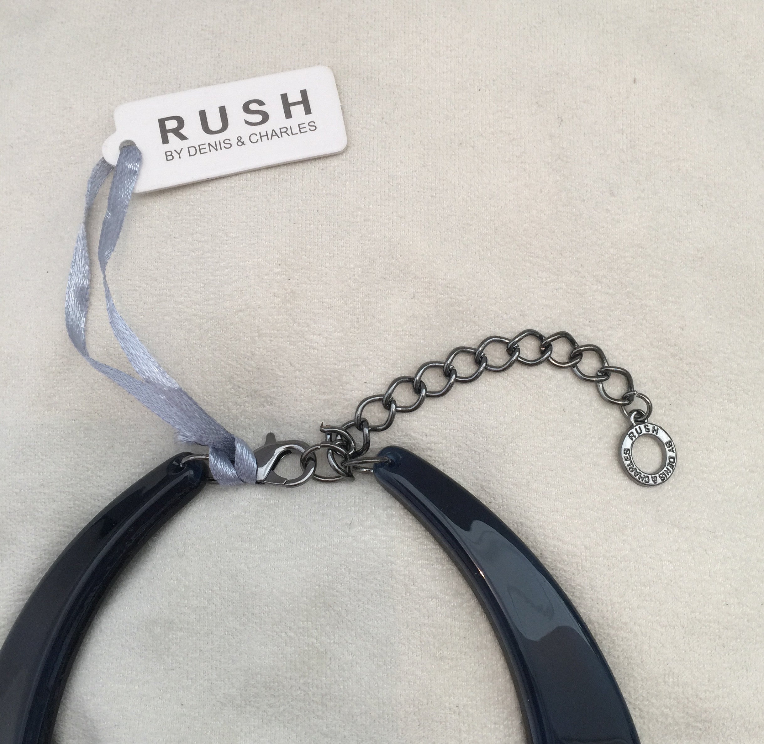 Blue/Tortoise Band Necklace - Rush - Necklace - TOPGEARNY