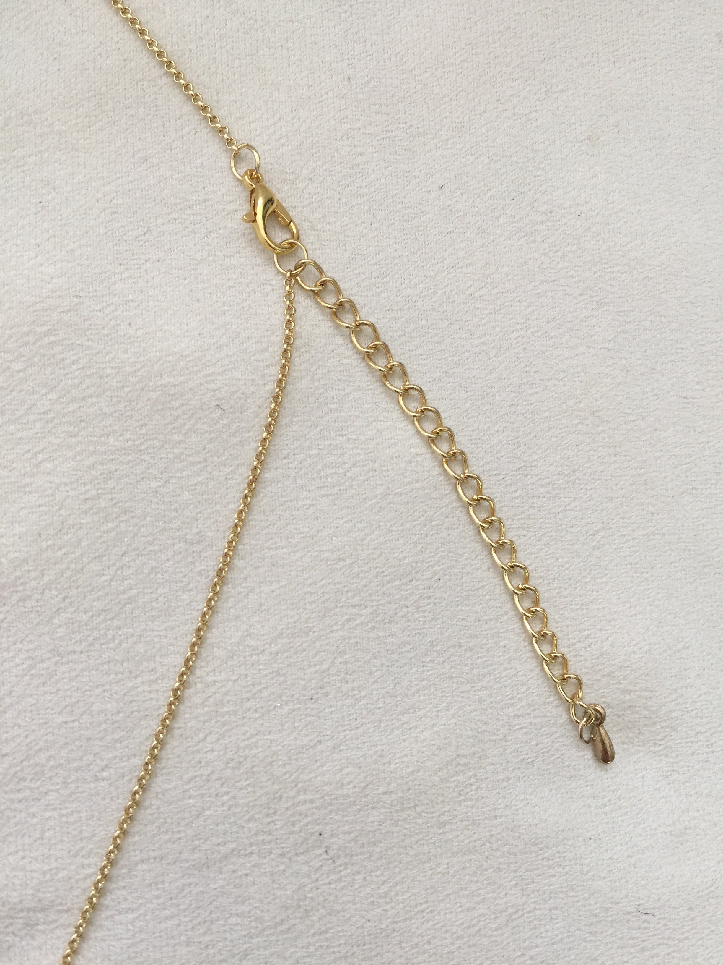 Crystal Decorated Popup Golden Necklace - Rush - Necklace - TOPGEARNY