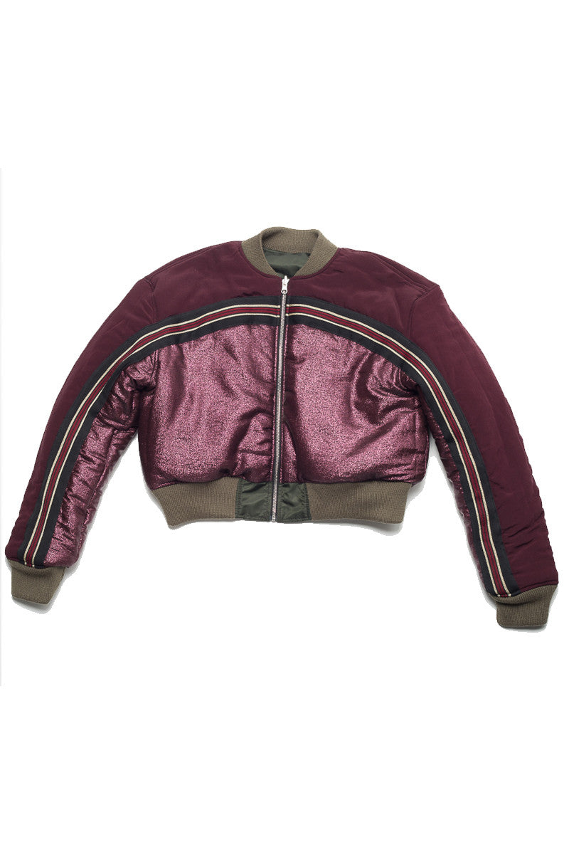 Reversible Nylon Bomber Jacket - Faith Connexion - Jacket - TOPGEARNY