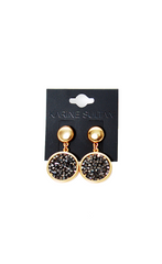 Louna Drop Earrings - Karine Sultan - Earrings - TOPGEARNY