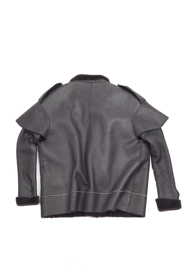 Too Cool Detachable Sleeve Shirling Jacket - Elena Benarroch - Jacket - TOPGEARNY