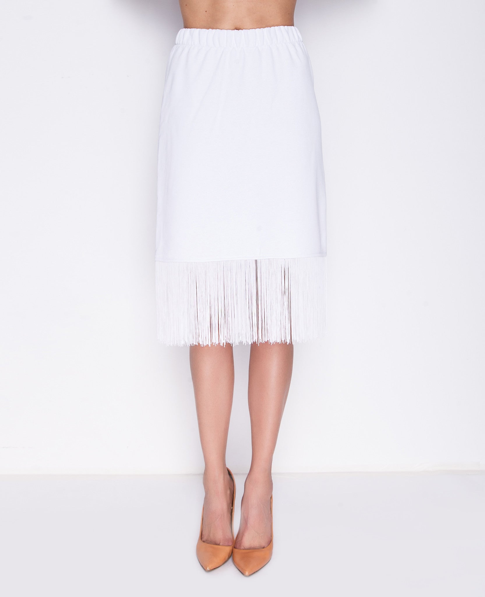 Fringe Basic Skirt - Katya Dobryakova - Skirt - TOPGEARNY