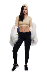 Mongolian Fur Jacket - Paul and Joe - Fur - TOPGEARNY