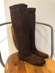 Polo Suede Tall Boots - Ralph Lauren Polo - Boots - TOPGEARNY