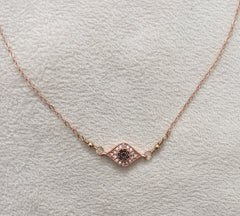 Italian Crystal Evil Eye Choker - Charlene K - Necklace - TOPGEARNY