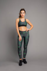 Tropical Sports Bra Top