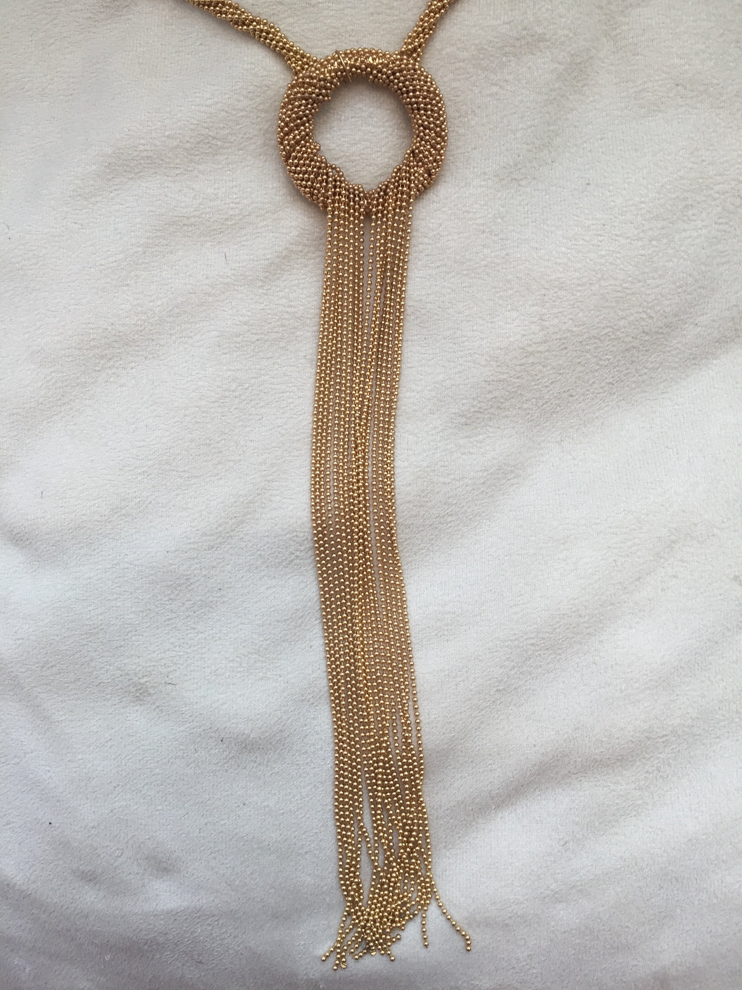 Jade ( Hematite ) Necklace - Karine Sultan - Necklace - TOPGEARNY