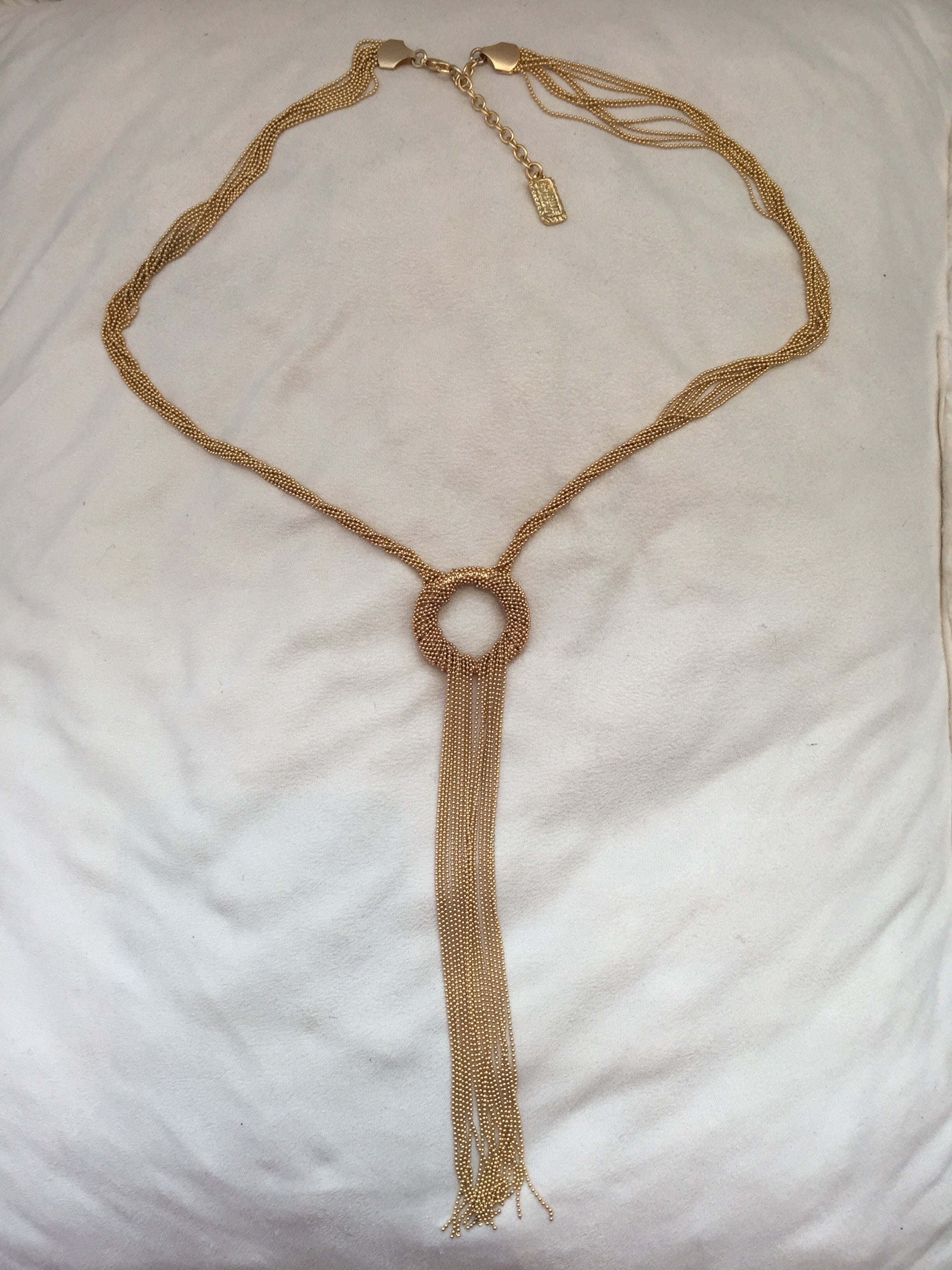 Jade ( Hematite ) Necklace - Karine Sultan - Necklace - TOPGEARNY