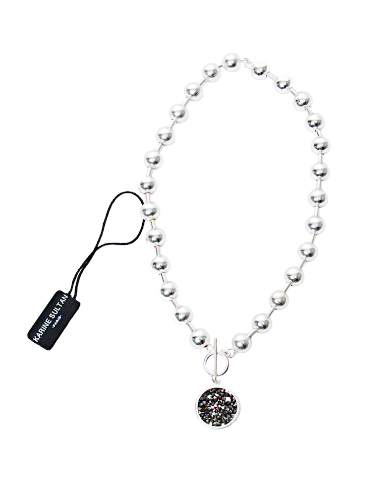Louna Collar Charm Necklace - Karine Sultan - Necklace - TOPGEARNY