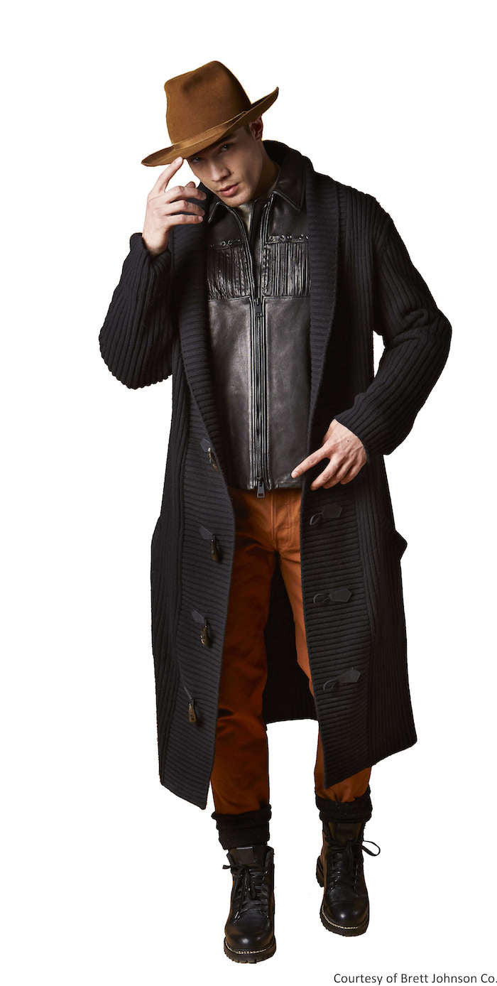Knit Duster - Brett Johnson - Jacket - TOPGEARNY